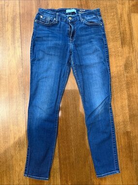 7 For All Mankind Women's Indigo Skinny Jeans Sz 30